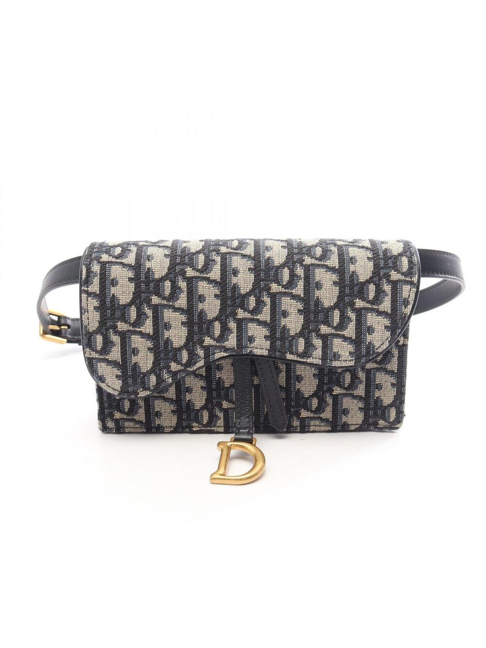 Christian Dior Oblique Saddle Belt #346472D14B